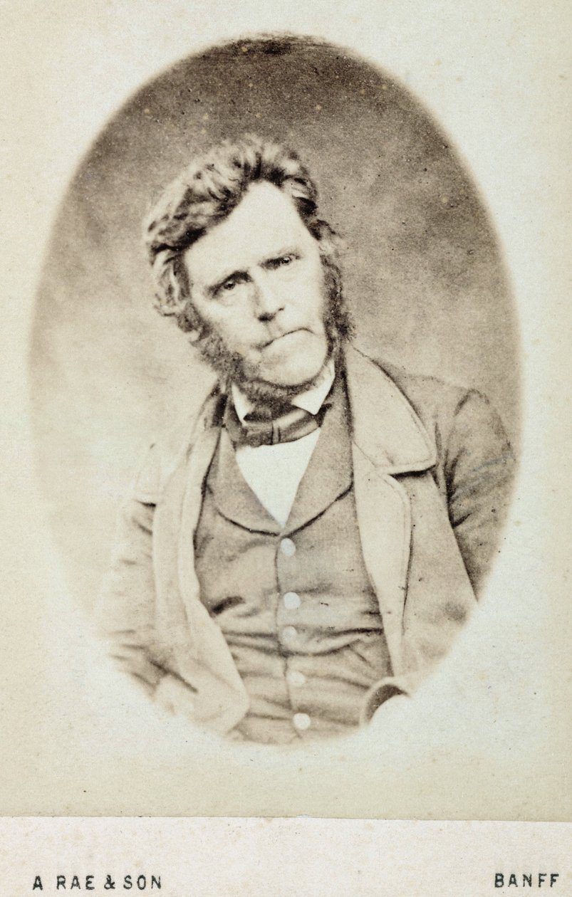 Hugh Miller, skotsk geolog, ca 1850-talet av Ferdinand Georg Waldmuller