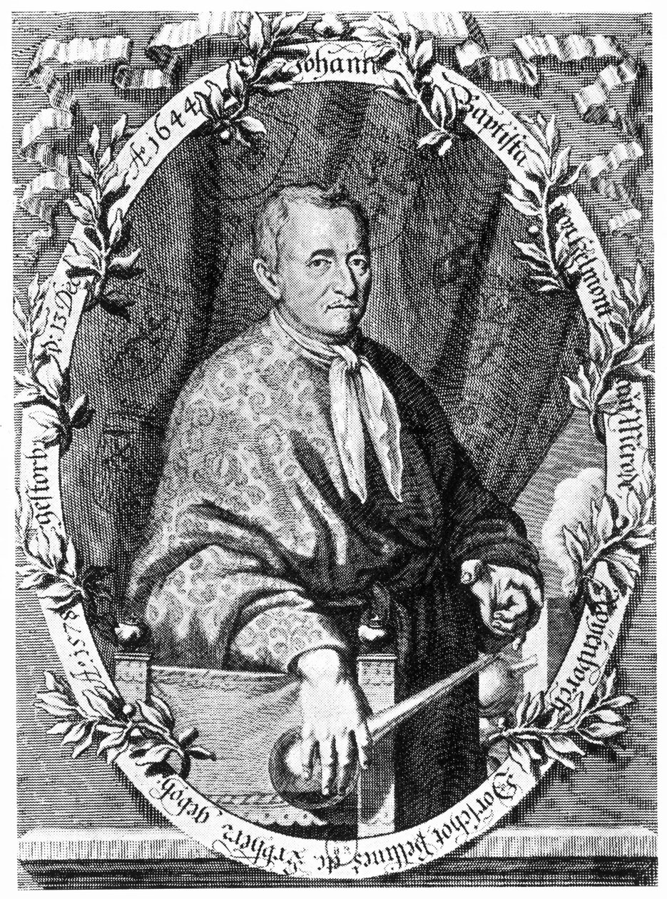 Joannes Baptiste van Helmont, belgisk kemist och läkare, ca 1630-talet av Ferdinand Georg Waldmuller