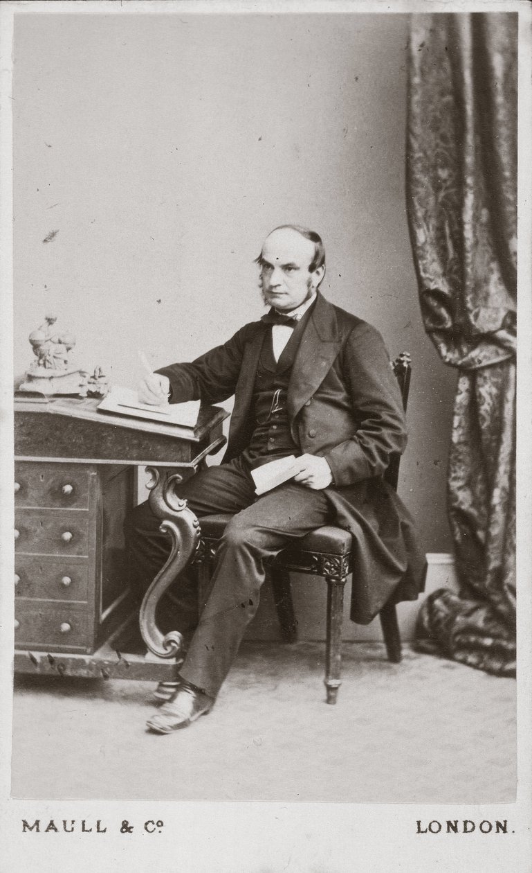 John Couch Adams, engelsk astronom av Frederick (attr. to) Barnard