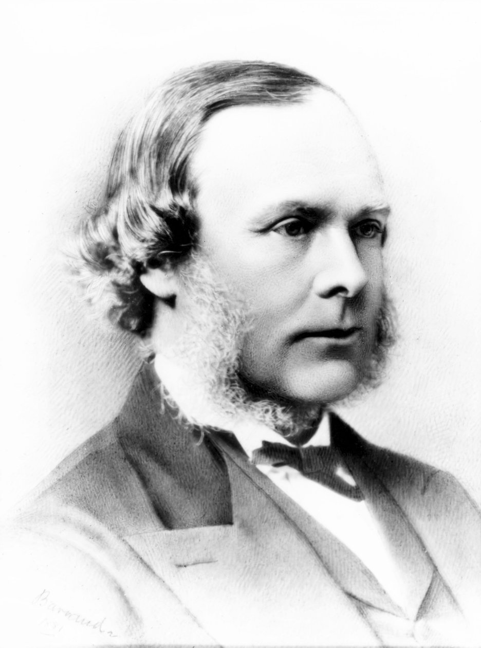 Joseph Lister, engelsk kirurg och grundare av antiseptisk kirurgi av Ferdinand Georg Waldmuller