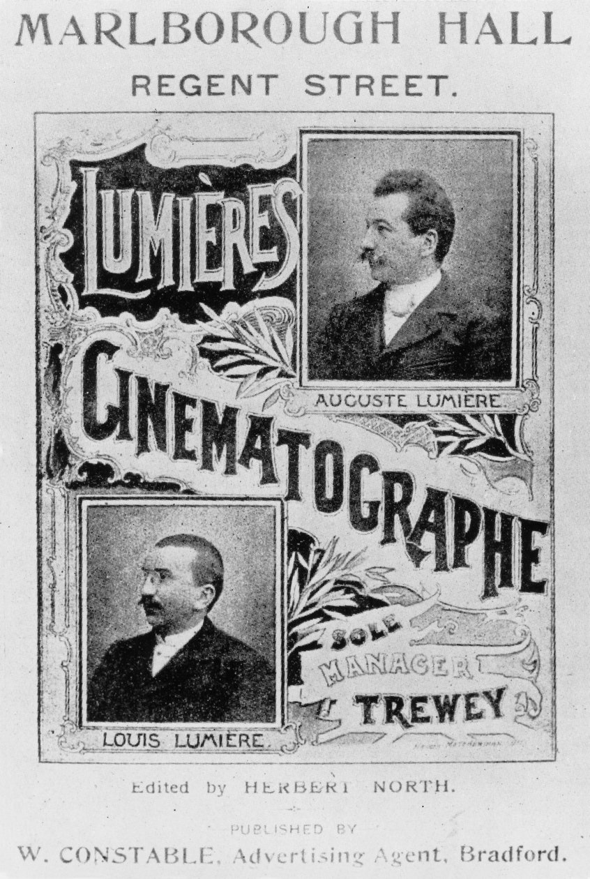 Bröderna Lumieres annons, c 1896 av John Pardon