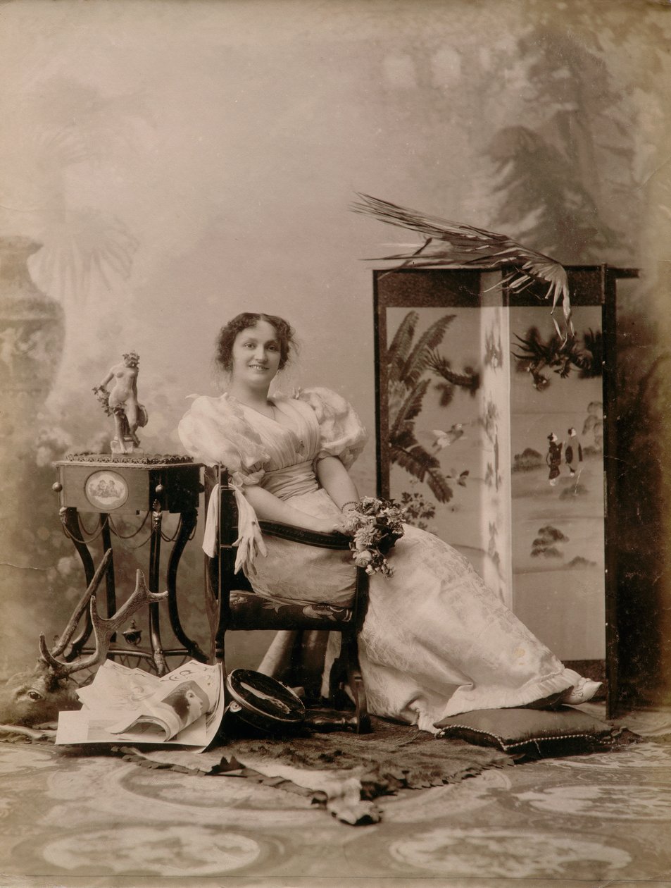 Lyrical thater skådespelerska - Teater skådespelerska av Henry Charles Fehr