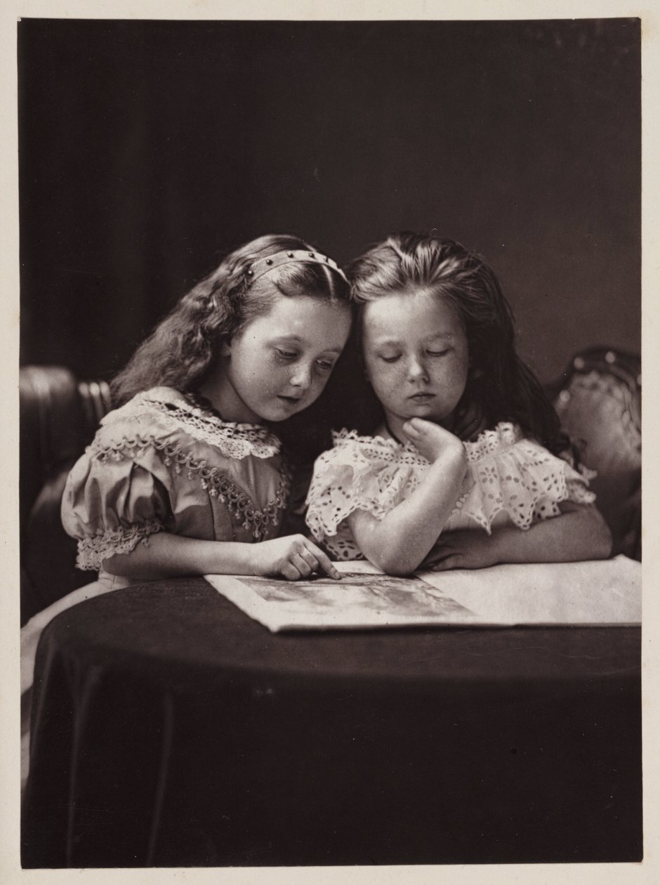 Maud och Ethel May Robinson, ca av Frederick (attr. to) Barnard