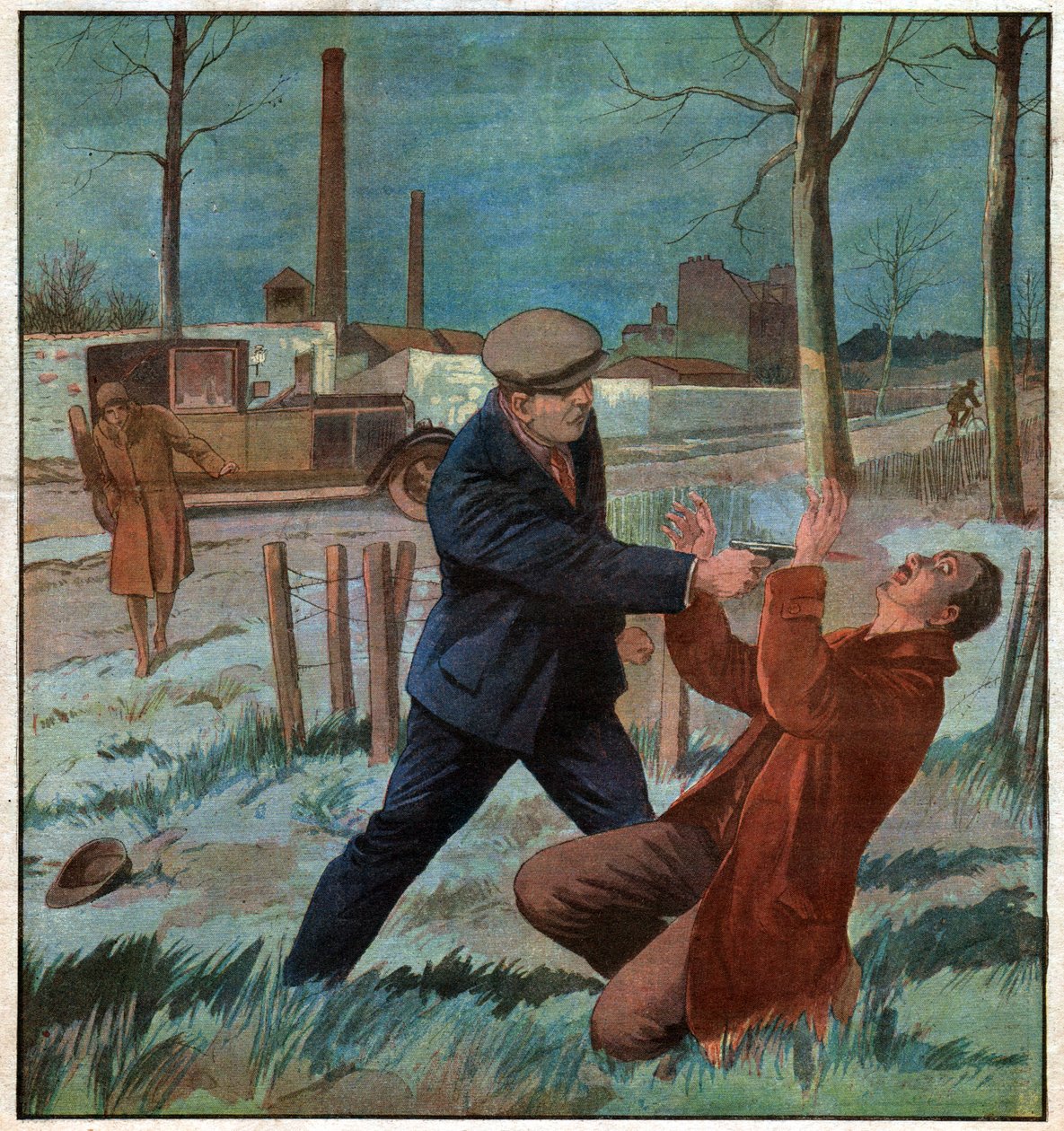Mord på en taxichaufför. Mord på en taxichaufför. av Ferdinand Georg Waldmuller