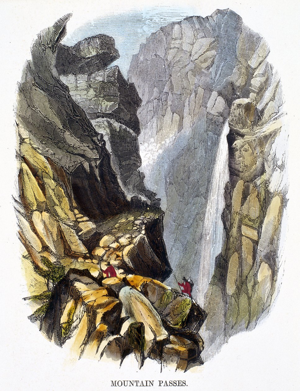 bergspass av Frederick (attr. to) Barnard