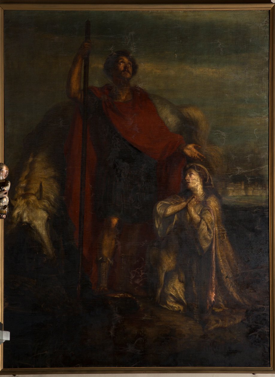 Församlingskyrka (Saint George Parish Church). Interiör. av . .