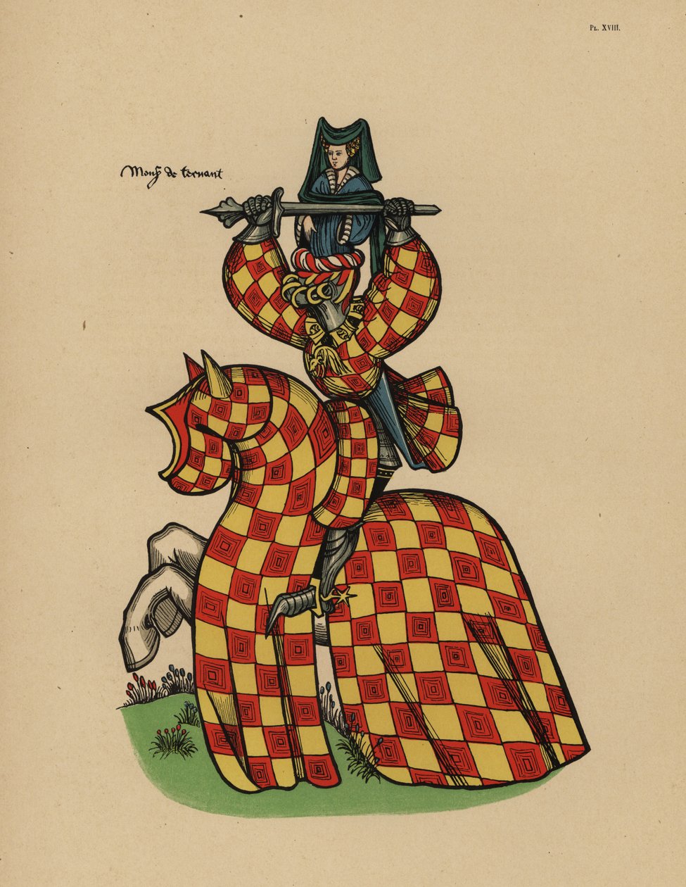 Philippe de Ternant, kammarherre hos Philippe den gode av John Pardon