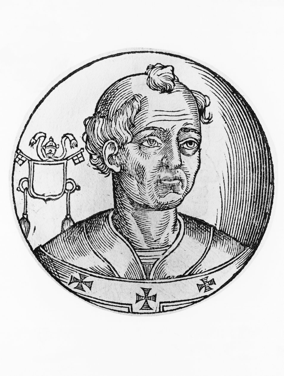 Porträtt av Anastasius III (död 913) av William Walcutt