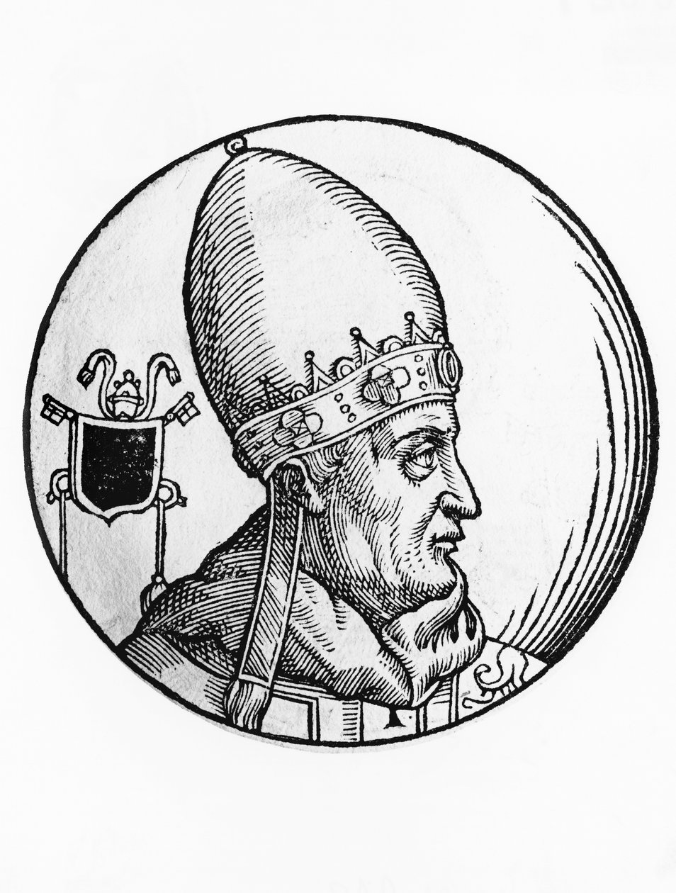 Porträtt av Benedict IV (död 903) av William Walcutt