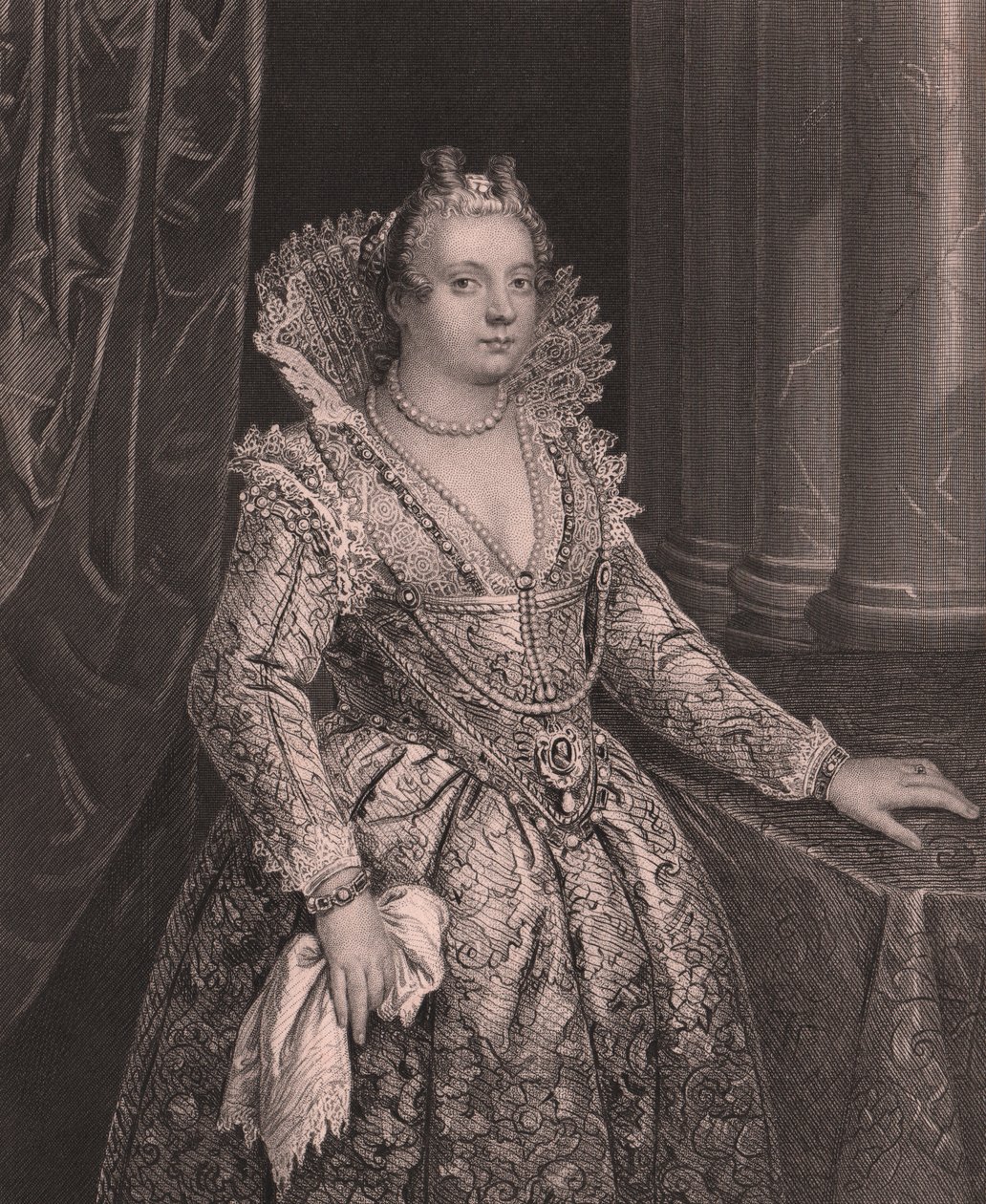 Porträtt av Maria de
