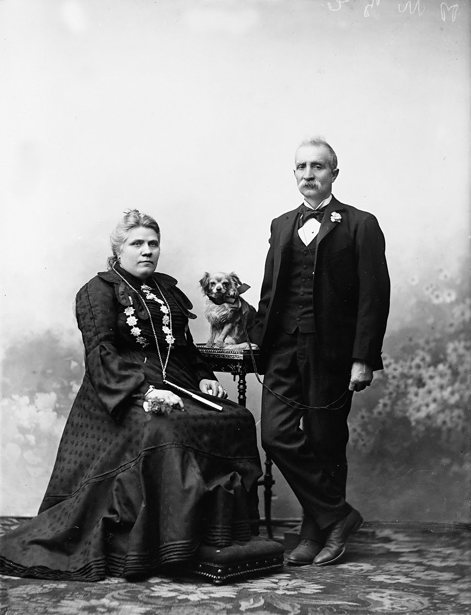 Porträtt av herr och fru Guerrini av Henry Charles Fehr