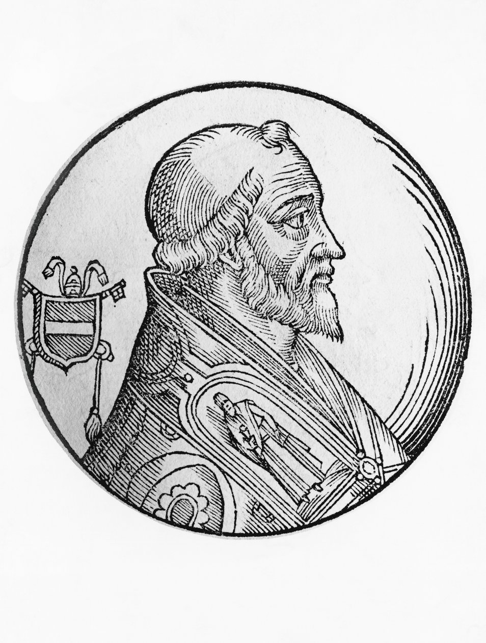 Porträtt av Saint Leo IX (Bruno av Egisheim-Dagsburg av William Walcutt