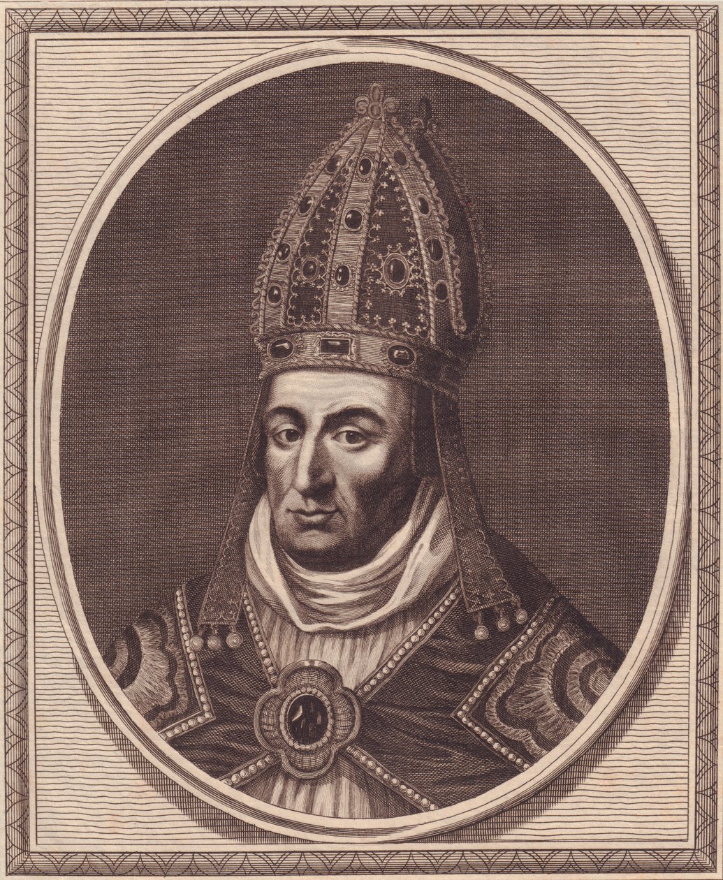 Porträtt av William Waynflete (1398-1486), biskop av Winchester, kopparstick av John Goldar (1729-1795) av William Walcutt