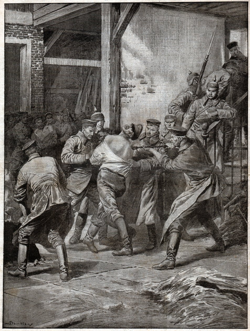 Ryska fångar under första världskriget. Ryska fångar under första världskriget. av Ferdinand Georg Waldmuller