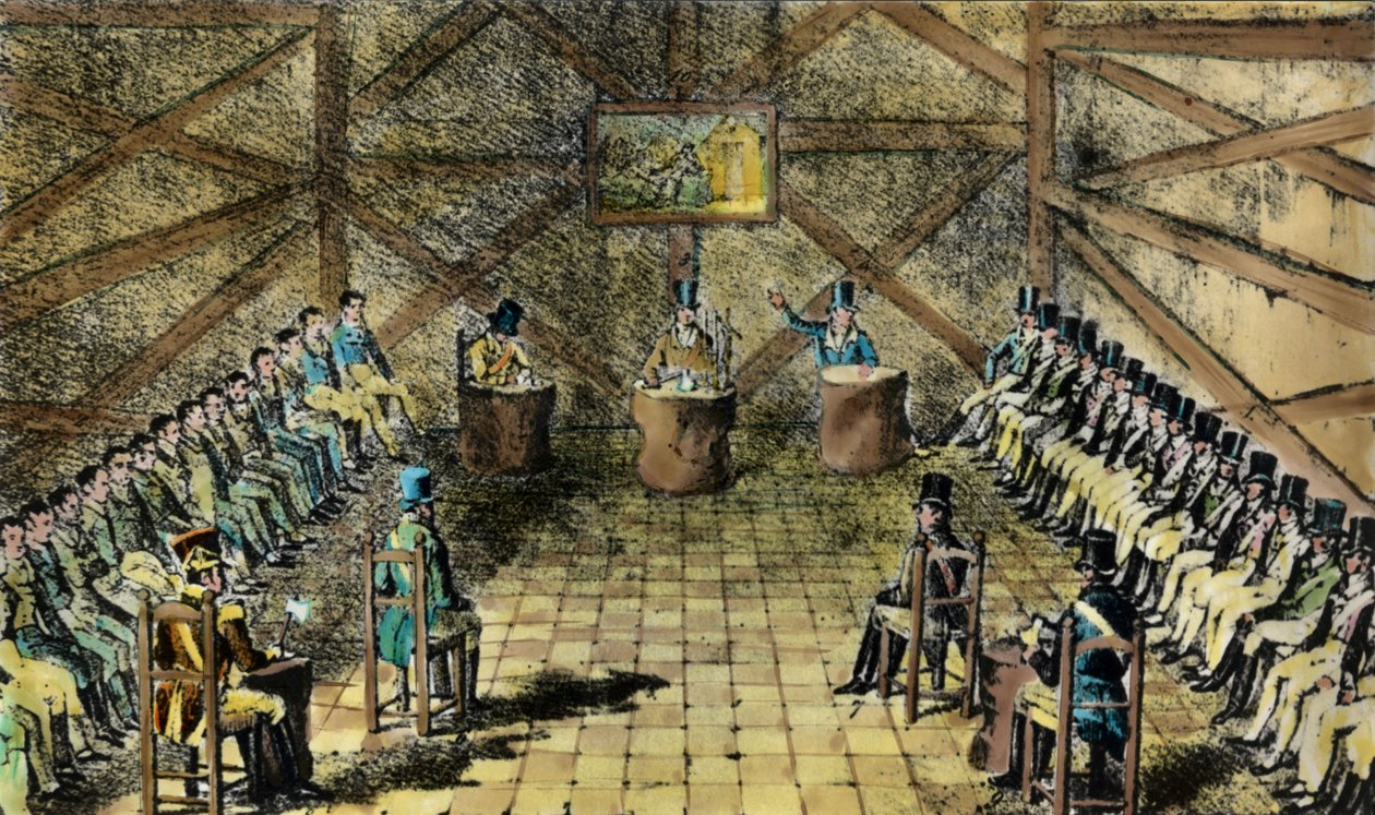 ÅTERFÖRENINGEN AV CARBONERIA 1821 av . .