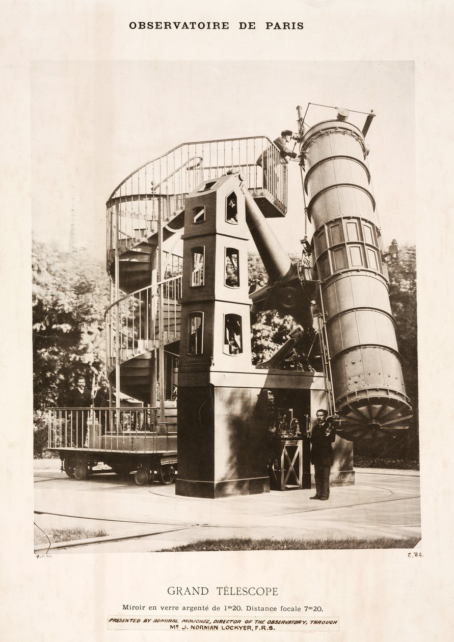 Reflekteleskop, Paris observatorium av Frederick (attr. to) Barnard