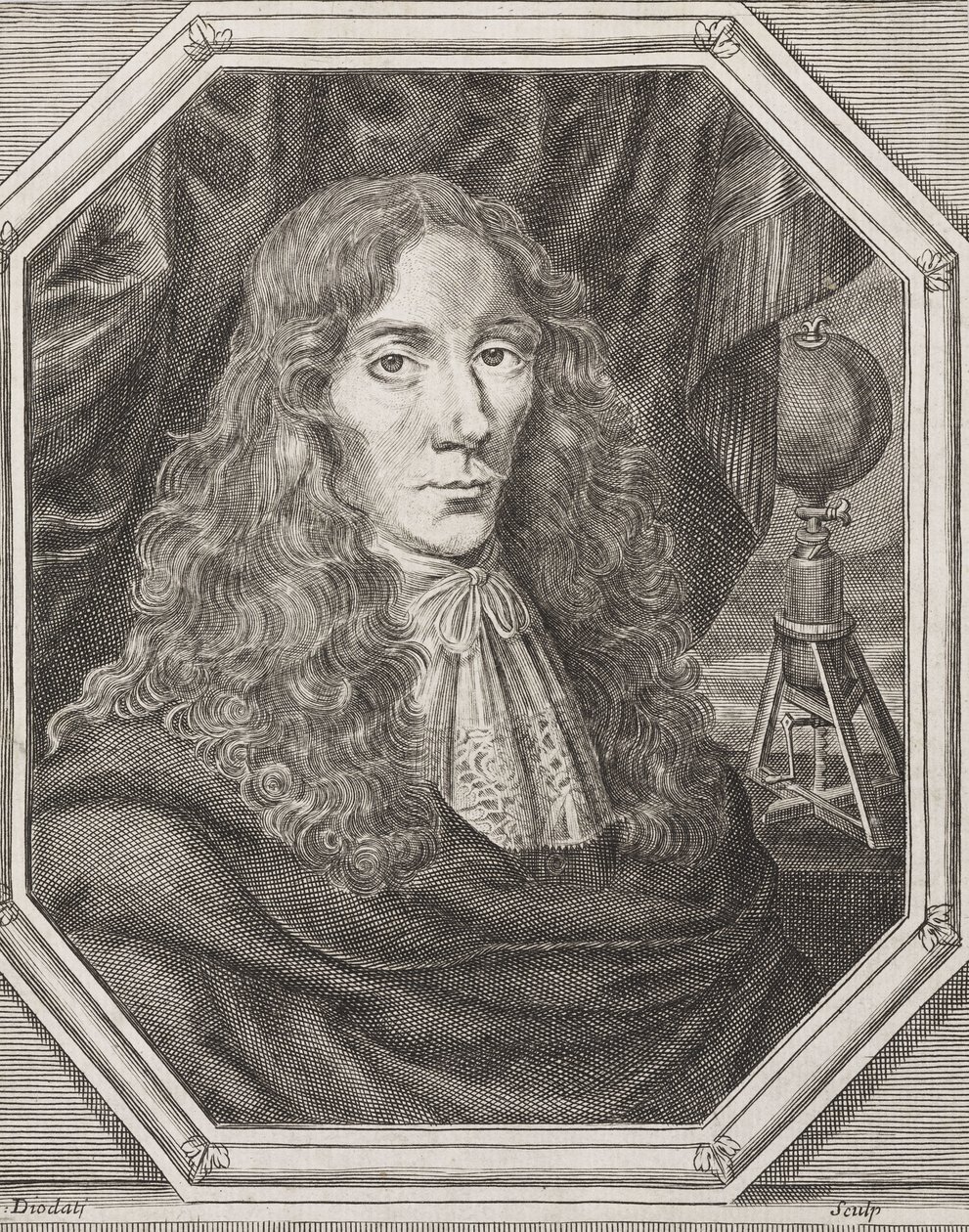 Robert Boyle, irländsk fysiker och kemist, ca 1670 av Frederick (attr. to) Barnard