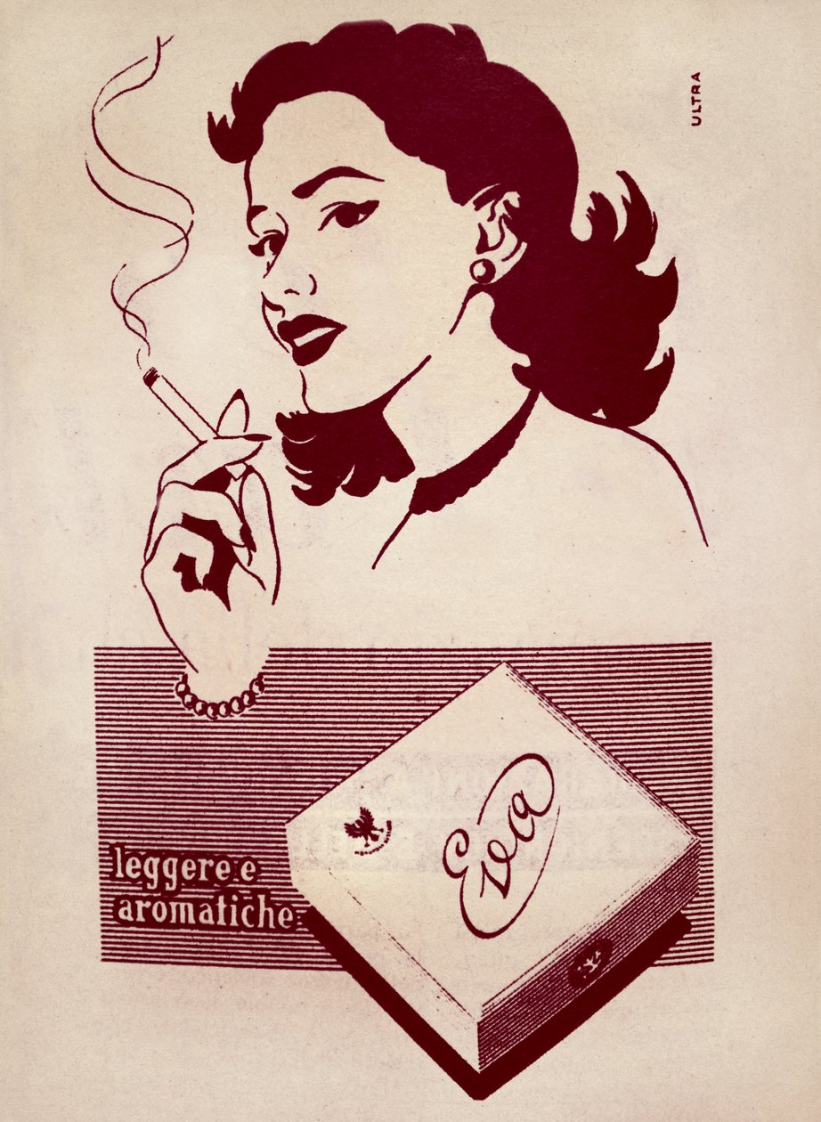 RÖK: ADV ITALIENSKA STATS MONOPOLI 1951 av . .