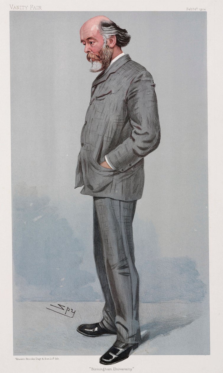 Sir Oliver Lodge, engelsk fysiker av Henry Charles Fehr