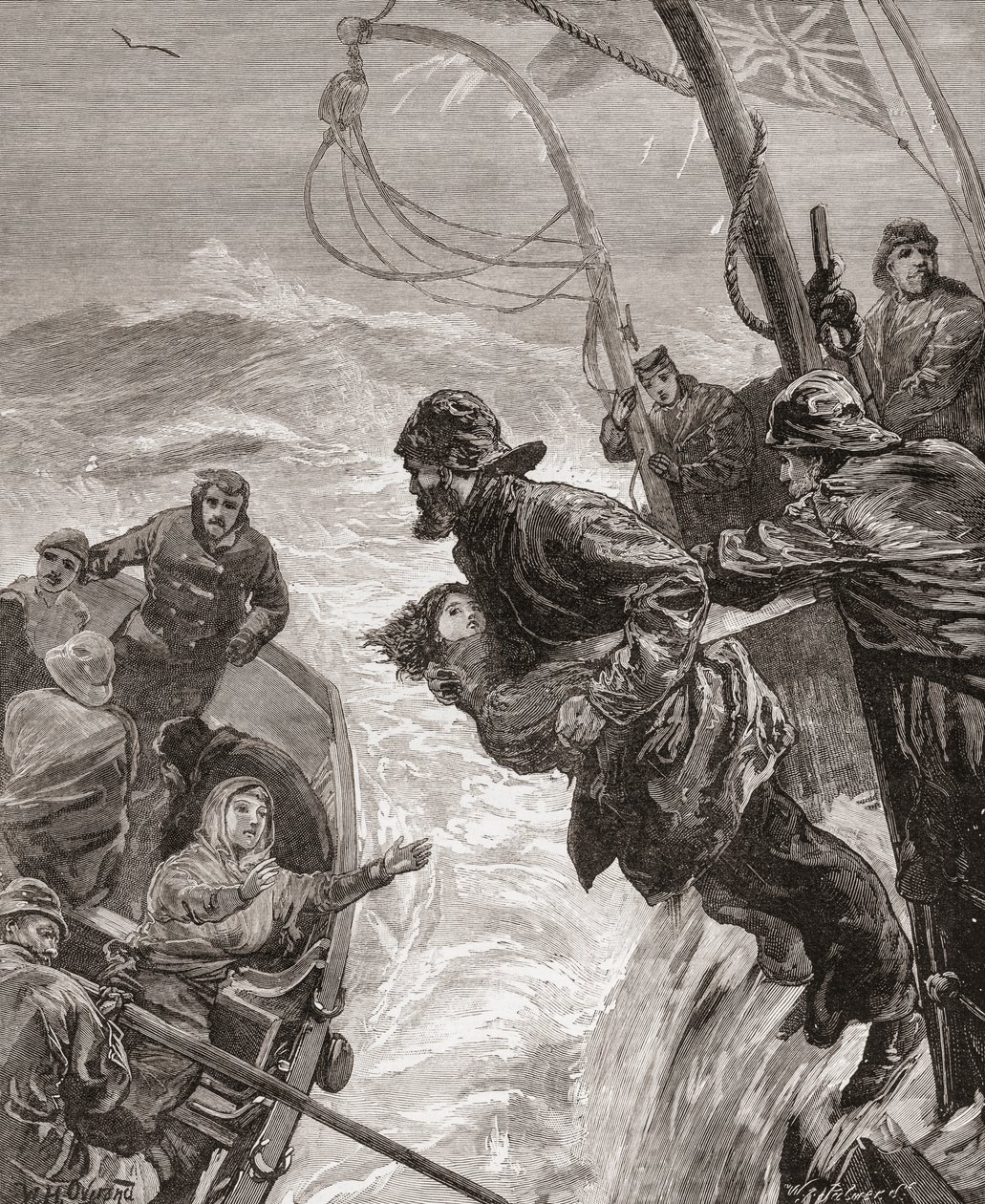 Förlusten av ångfartyget Clan Macduff av . .
