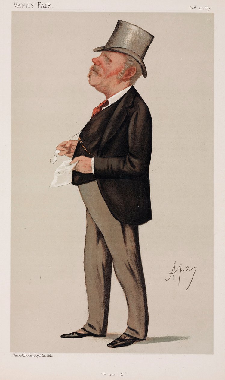 Thomas Sutherland, brittisk sjöfartsmagnat av Henry Charles Fehr