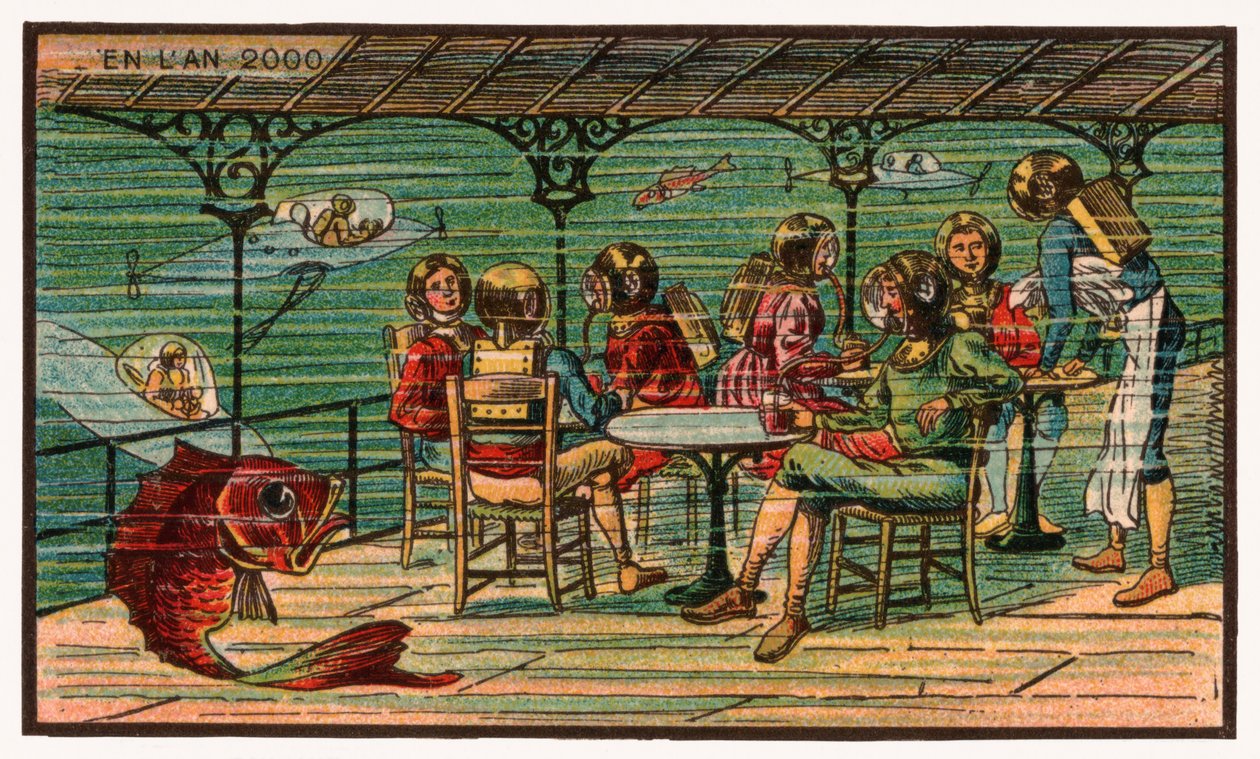 Undervattensterass, ca 1910 av . .
