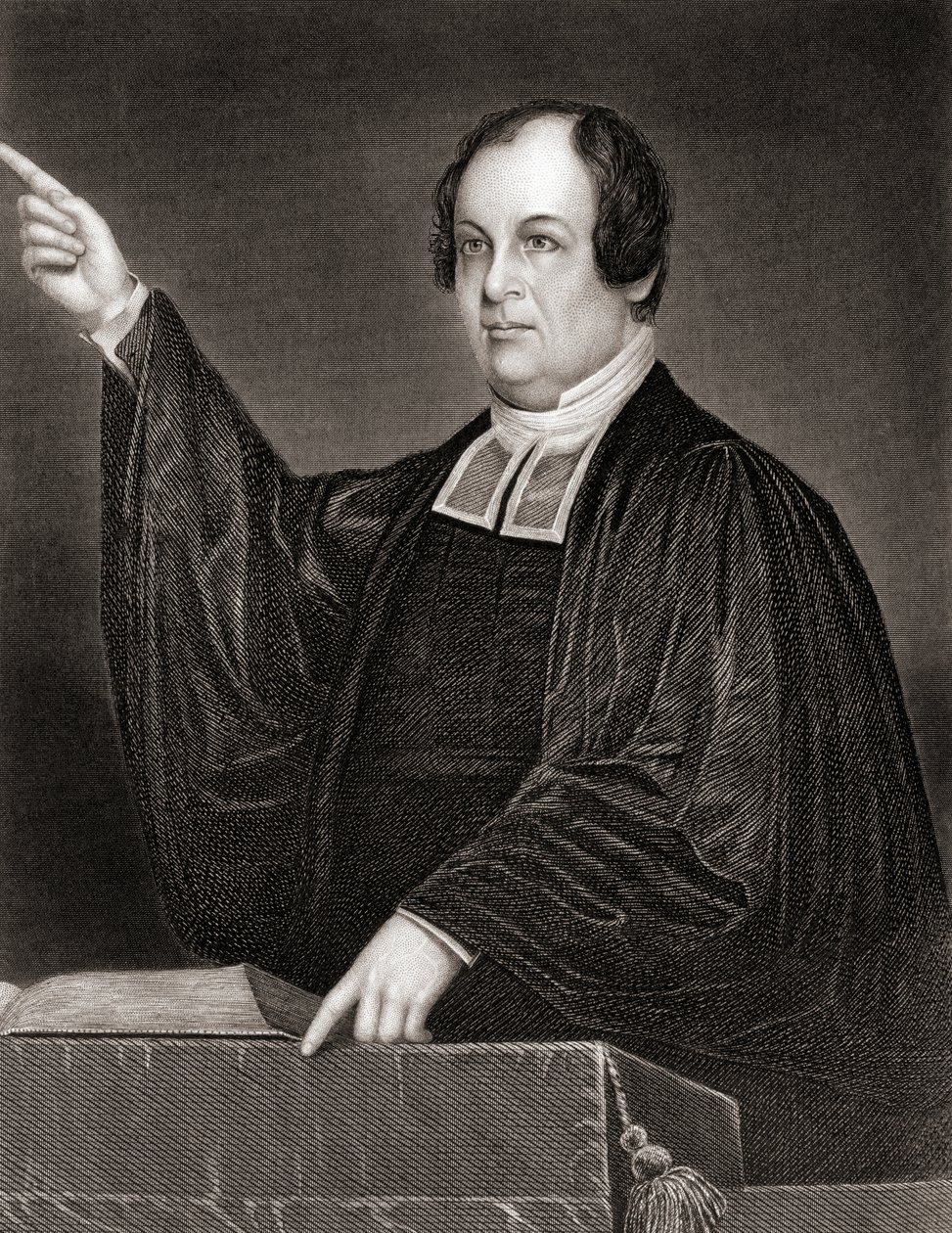 William Buell Sprague, porträtt. W.B. Sprague. av . .