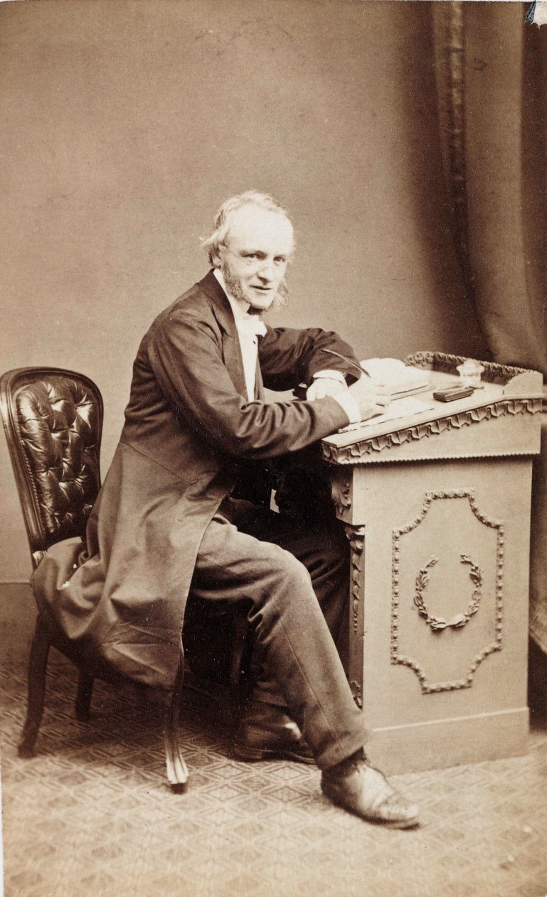 William Crawford Williamson, engelsk naturforskare av Frederick (attr. to) Barnard