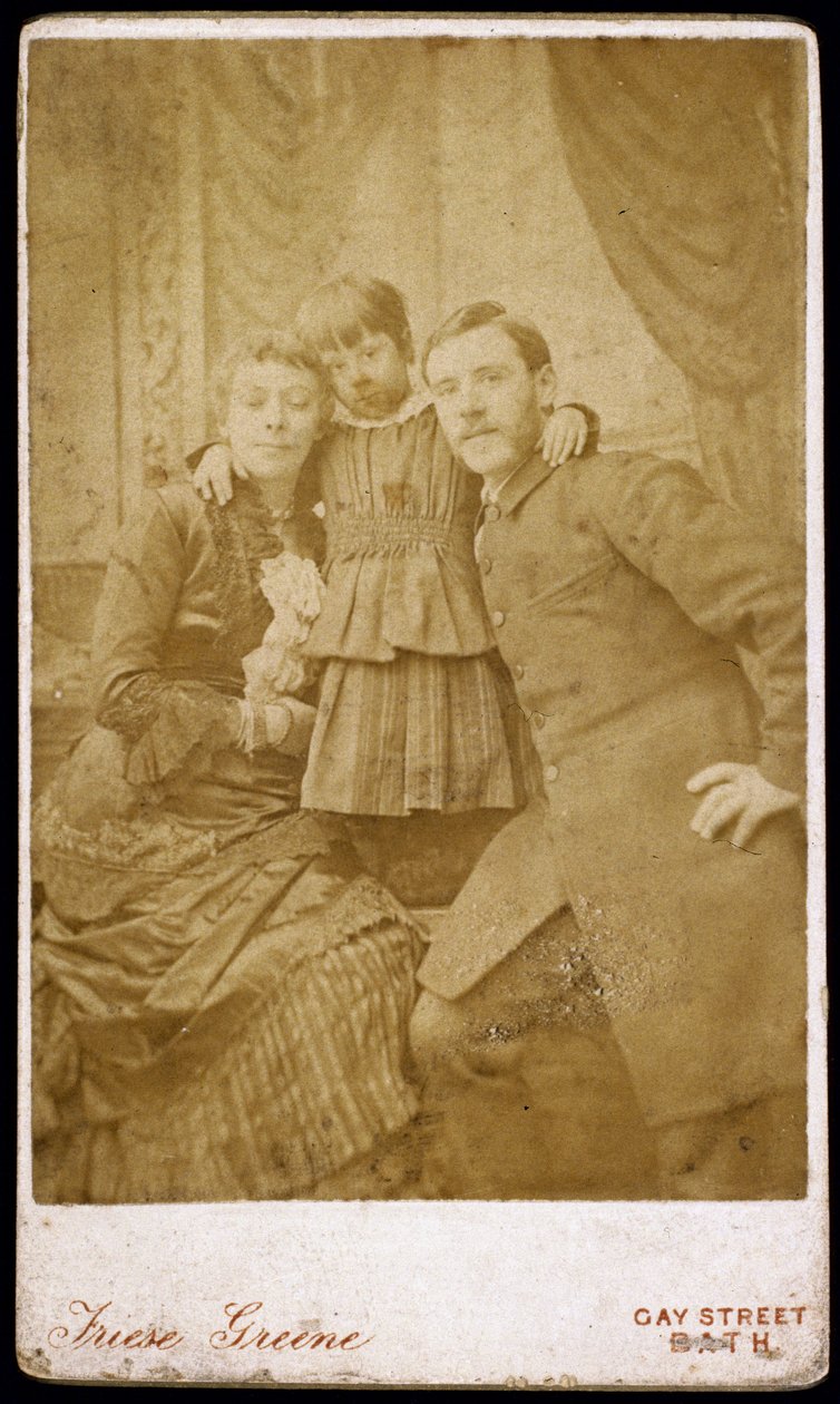 William Friese-Greene, filmfotograf och familj, ca 1880 av Henry Charles Fehr