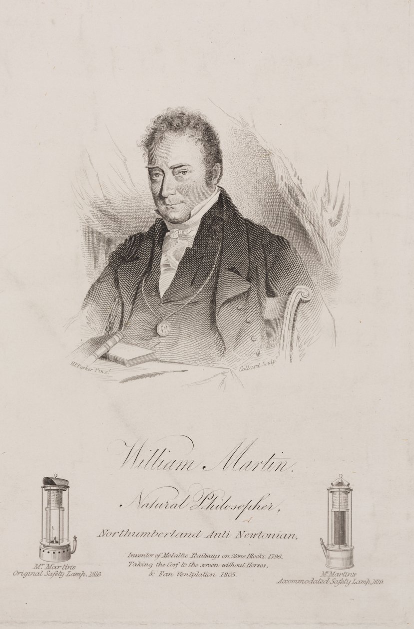 William Martin, engelsk poet och fysiker, ca 1820-talet av Frederick (attr. to) Barnard