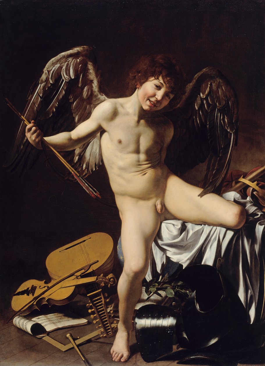 Amor som Victor av Caravaggio