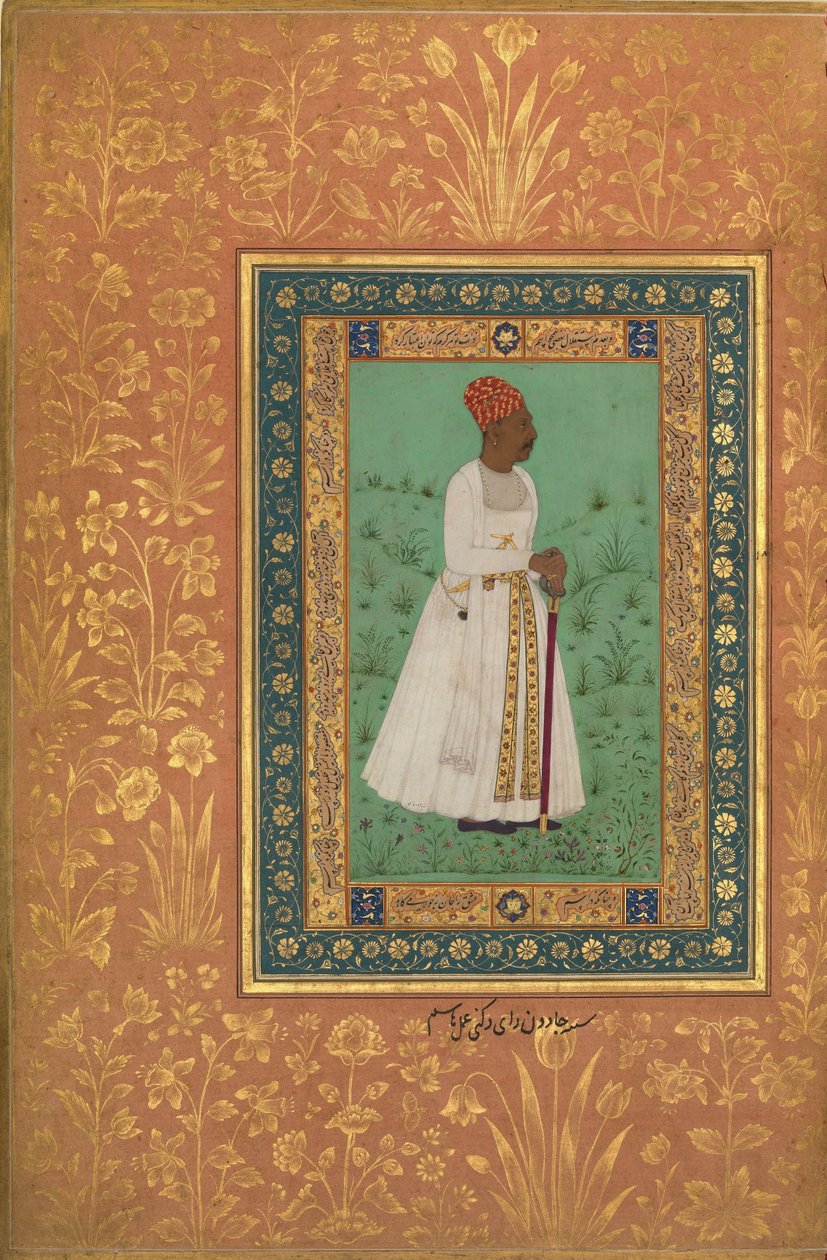 Porträtt av Jadun Rai Deccani av Hashim