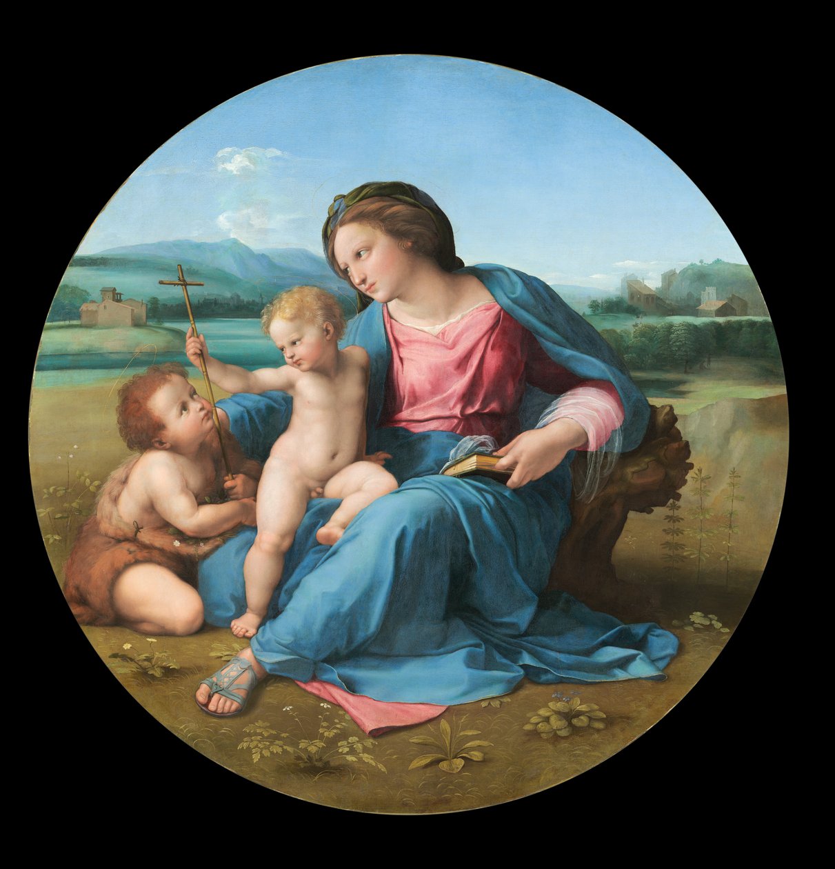 Alba Madonnan av Raphael