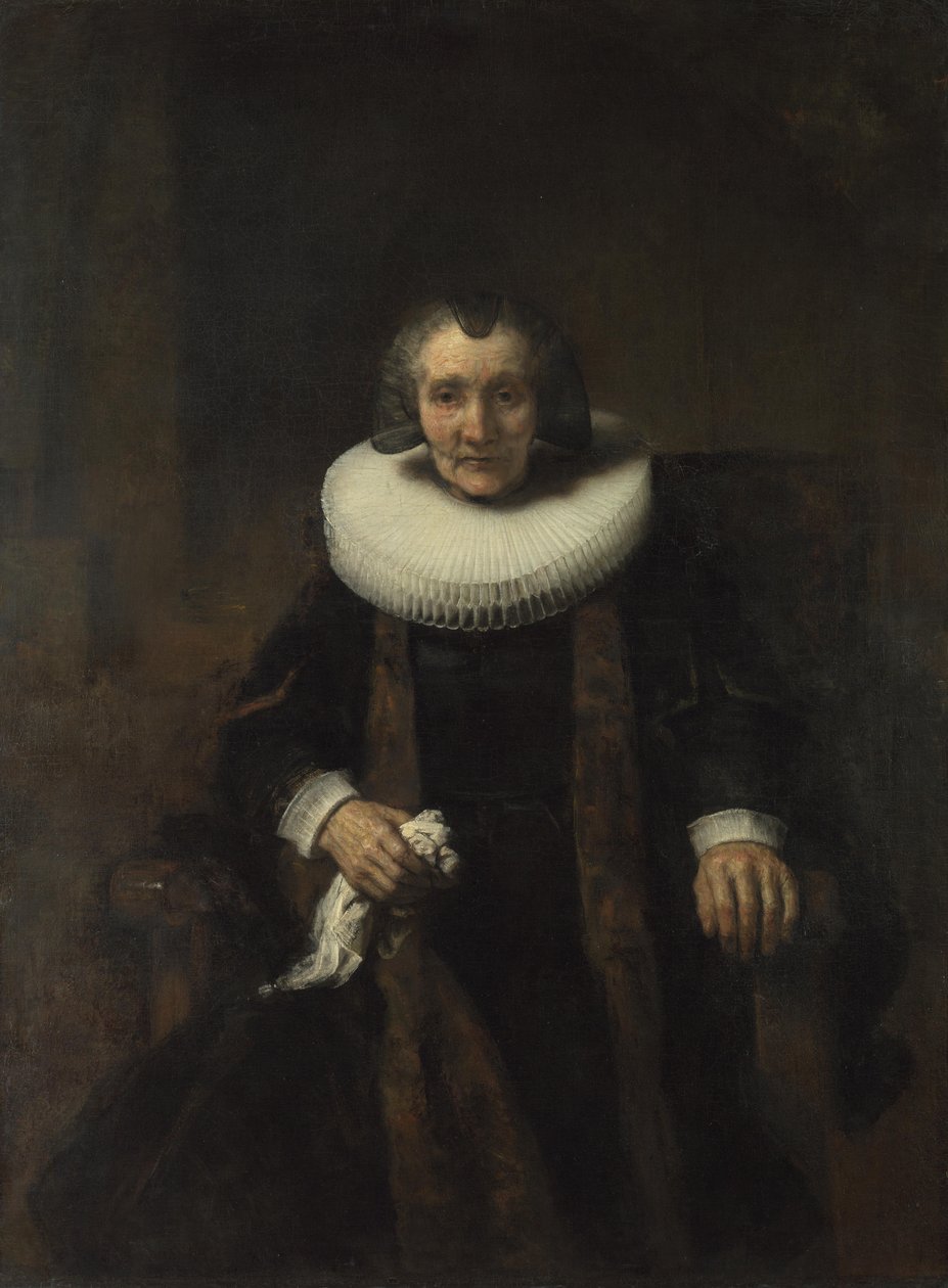 Porträtt av Margaretha de Geer av Rembrandt van Rijn