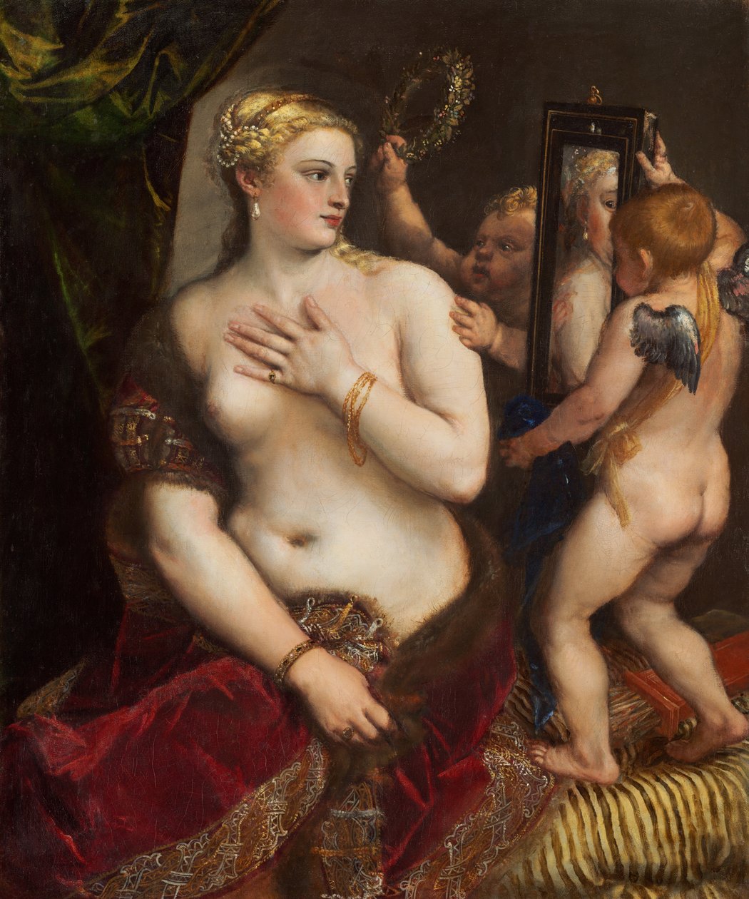Venus med en spegel av Titian