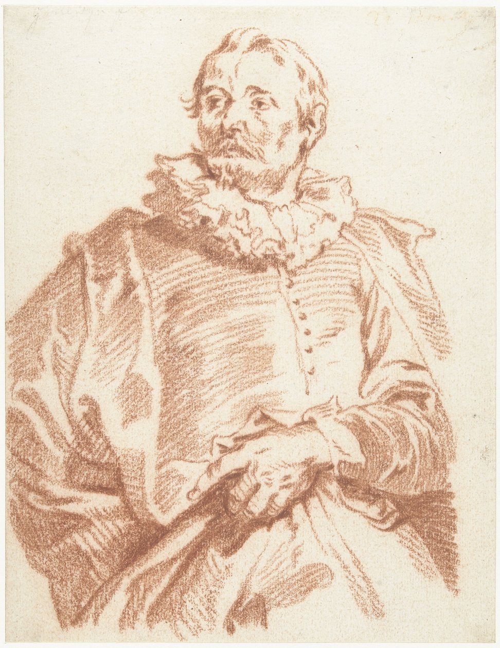 Porträtt av Adriaen van Stalbemt av after Anthony van Dyck