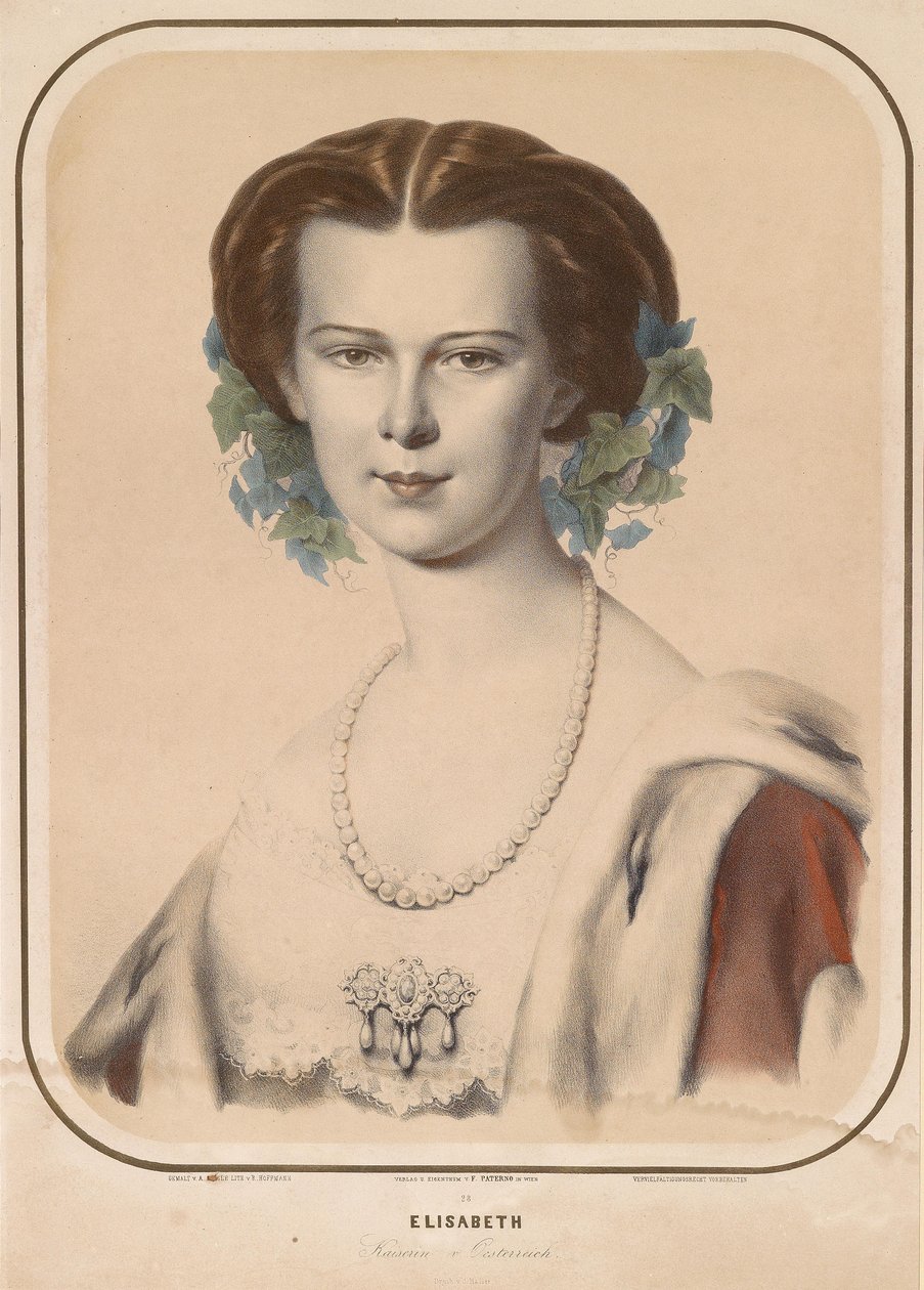 Kaiserin Elisabeth av after Einsle R. Hoffmann