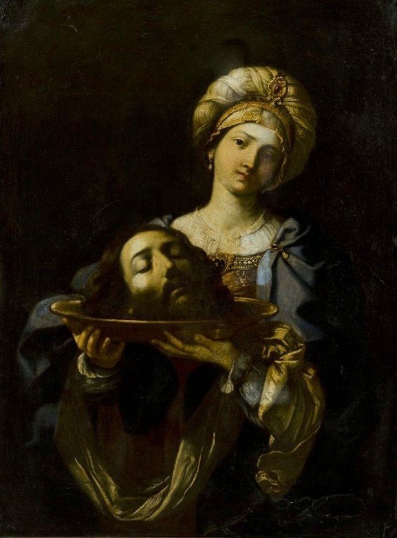 Salome with the Head of John the Baptist av Guido Reni