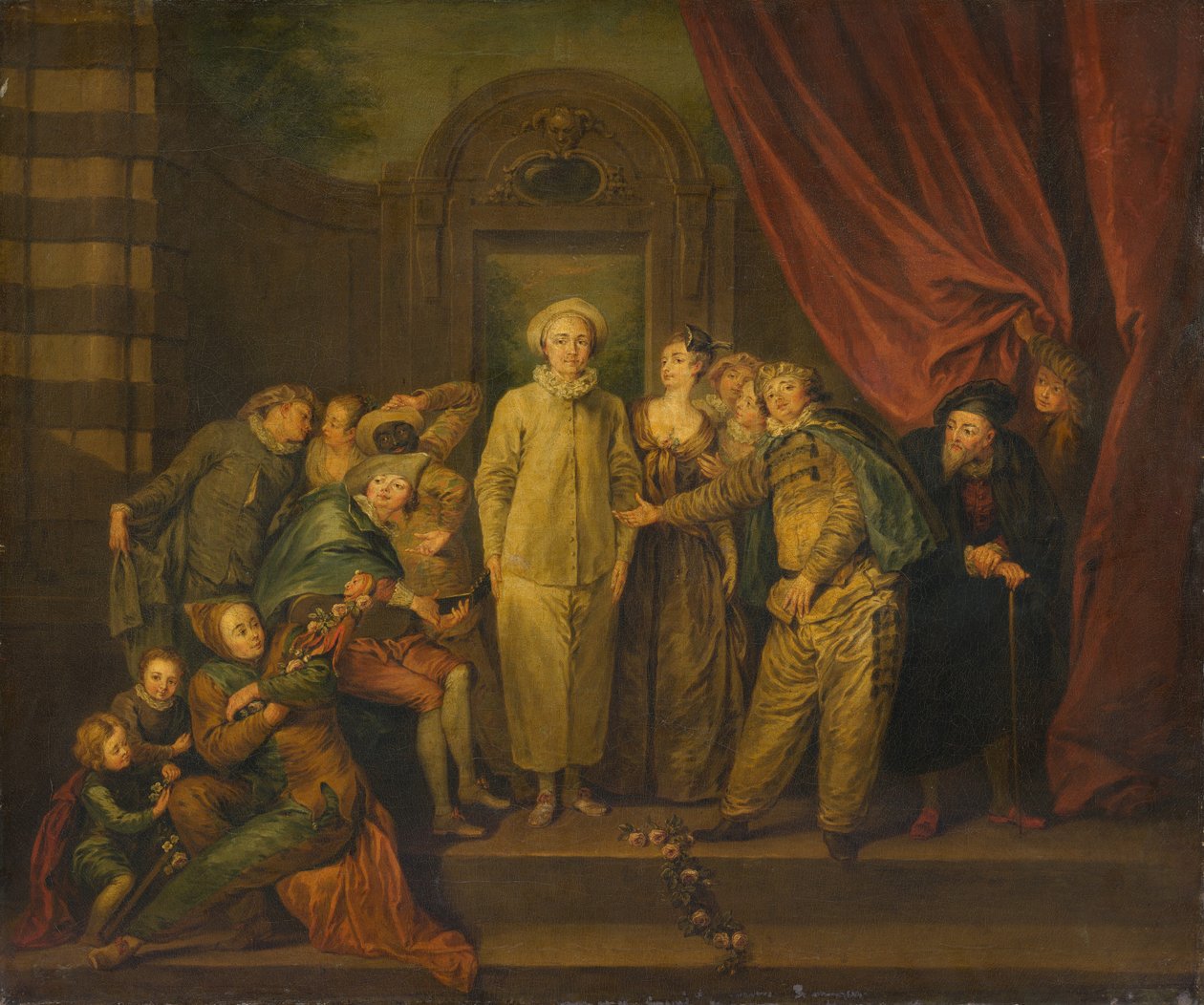 swedish av after Antoine Watteau