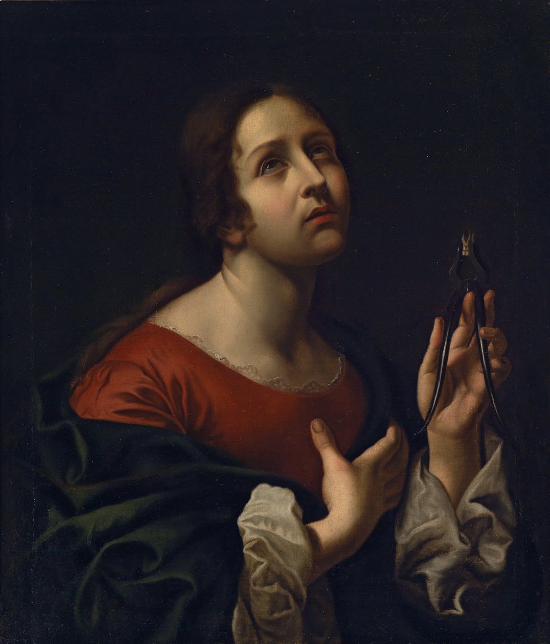 Sankt Apollonia av after Carlo Dolci