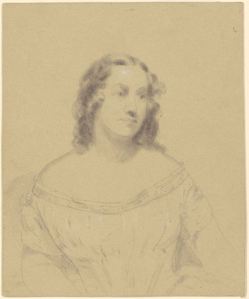 Mrs. Sylvanus D. Lewis (Estelle Anna Blanche Robinson) av after Charles Loring Elliott Seth Wells Cheney