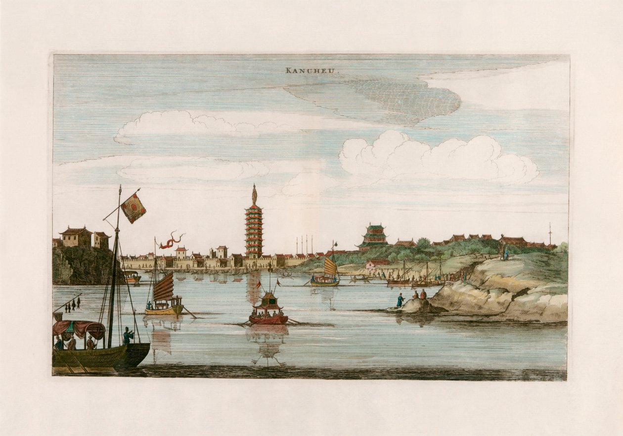 KA N fötter U av after Johannes Nieuhof
