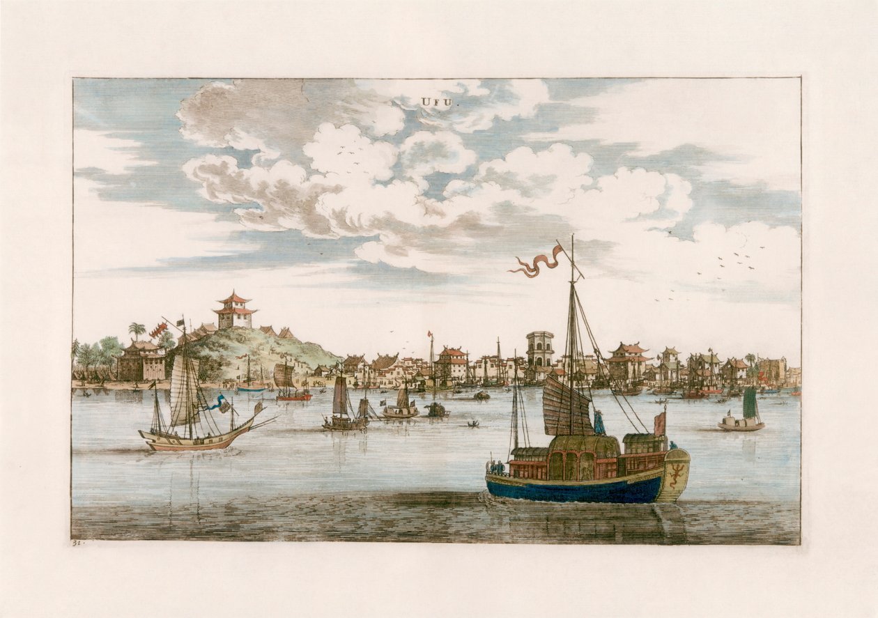 Ufu av after Johannes Nieuhof