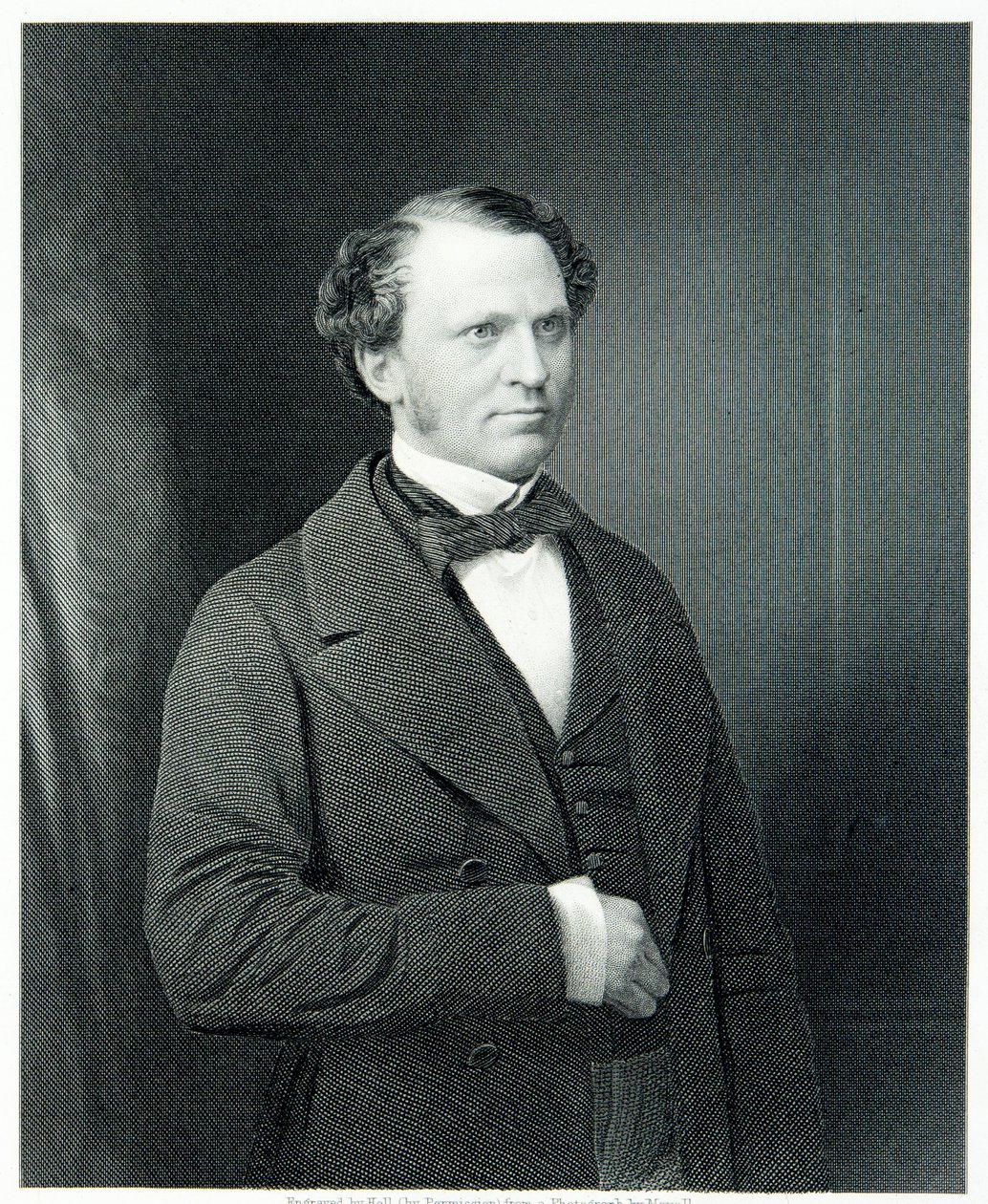 Den rätte ärade Edward Henry Stanley, Earl of Derby av John Jabez Edwin Paisley Mayall