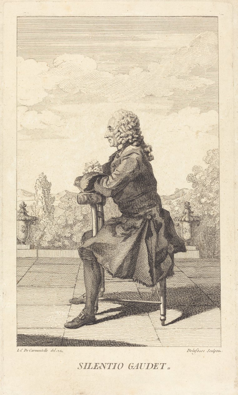 Jean-Baptiste-Francois Durey de Meinières av after Louis de Carrogis Jean Baptiste Delafosse called Carmontelle