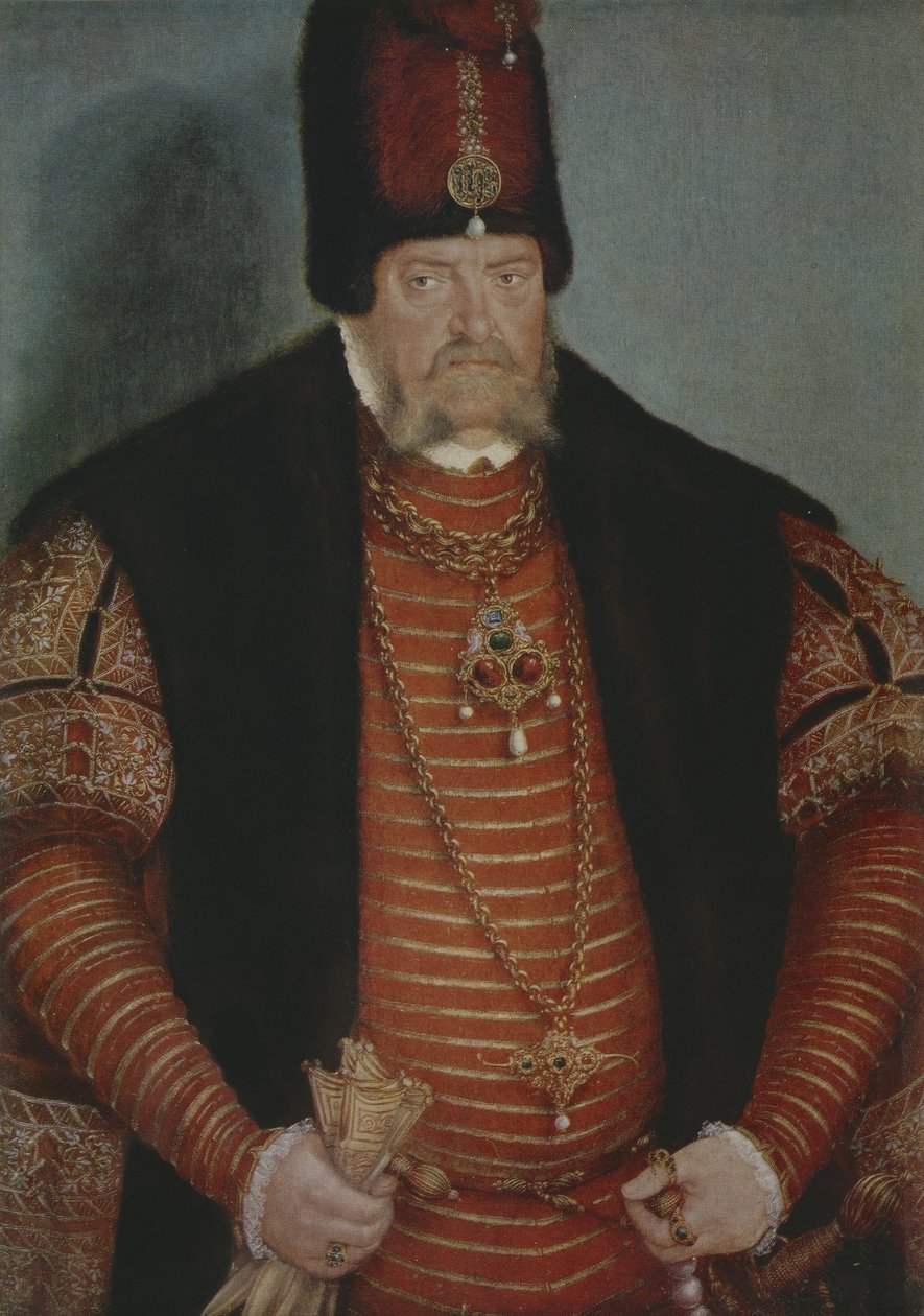 Porträtt av Joachim II av after Lucas Cranach the Elder