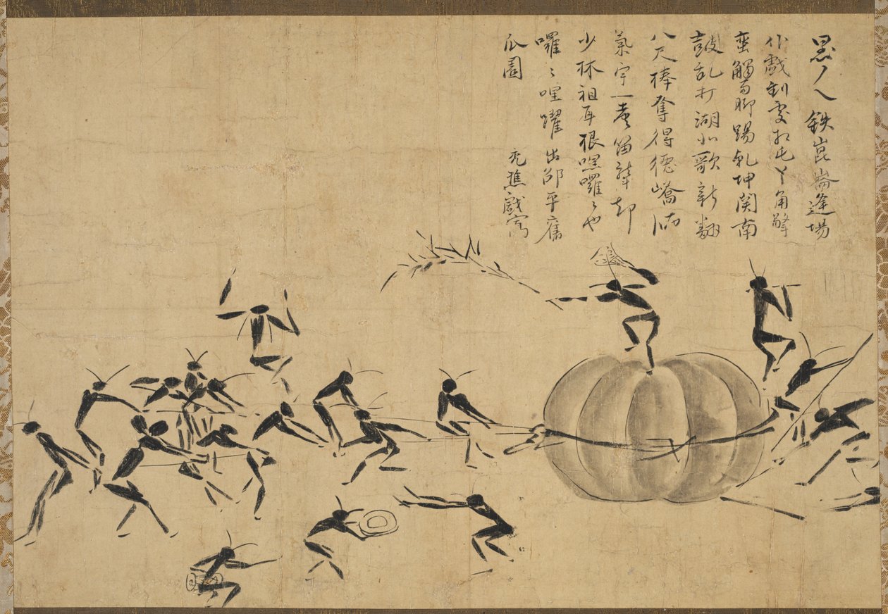 Insekternas festival av after Motsurin Jōtō