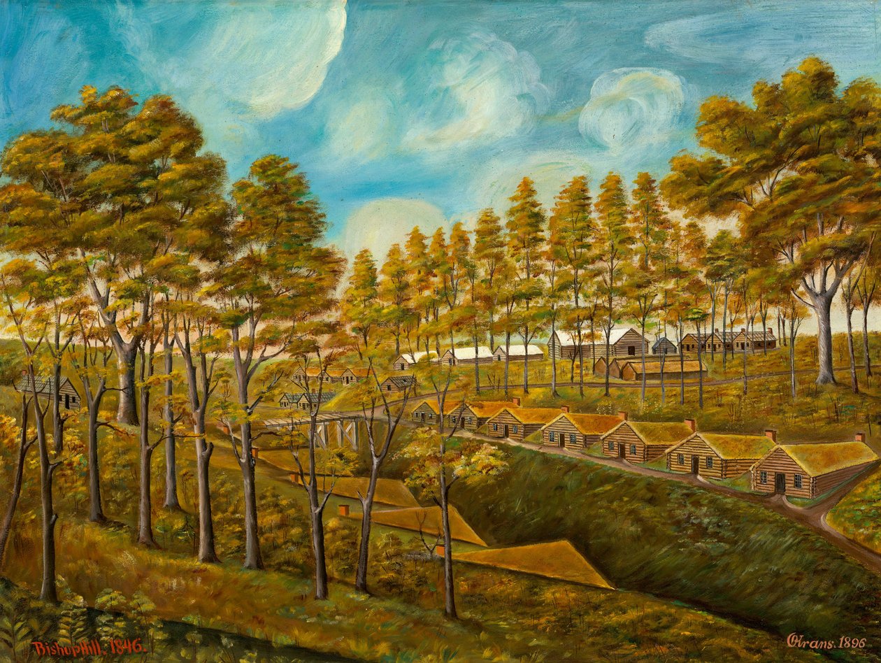 Tidiga Camp Dugouts av after Olof Krans Stanley Mazur