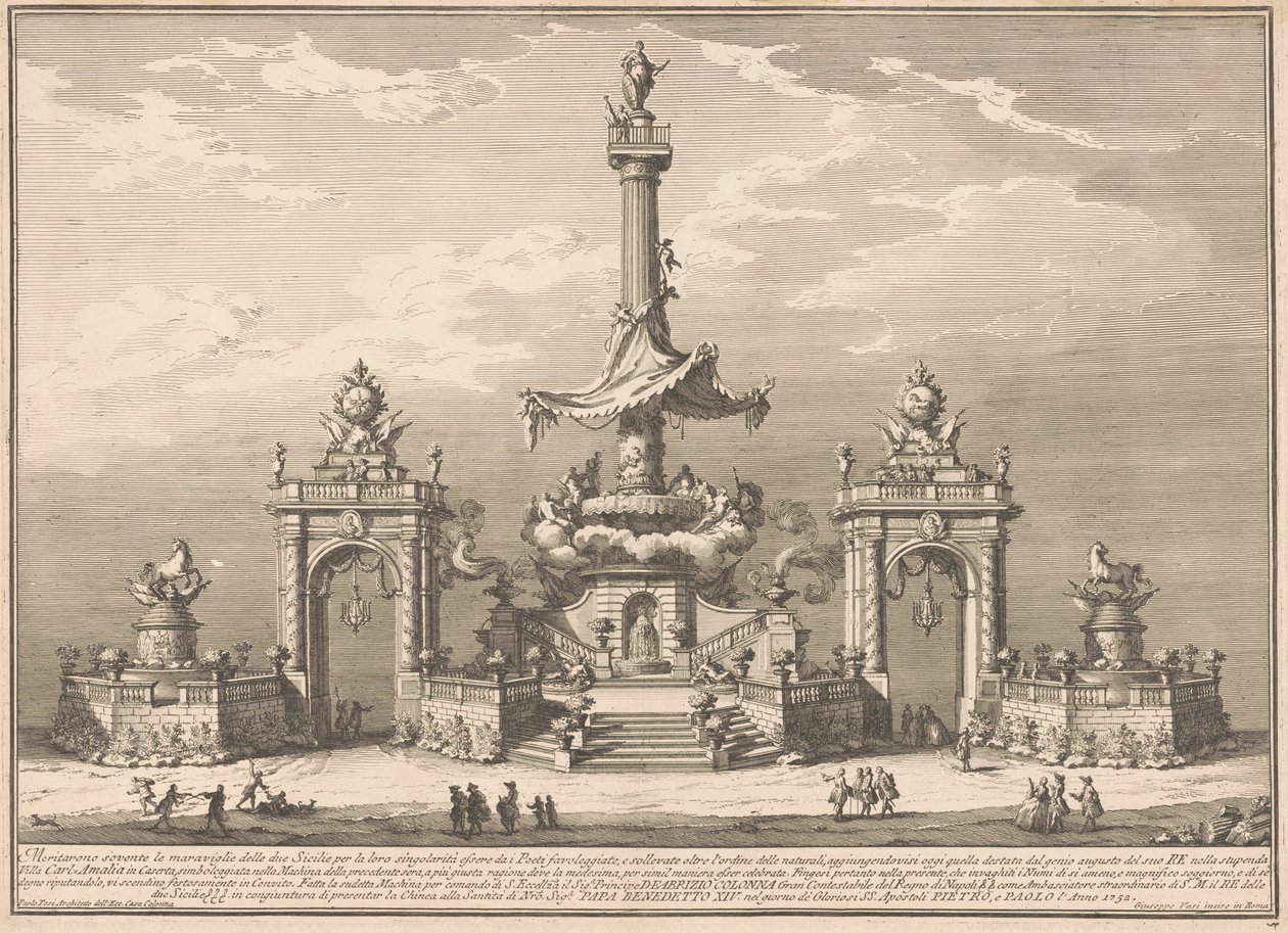 Seconda Macchina för Kina 1752: Gudarnas bankett i Villa Carl