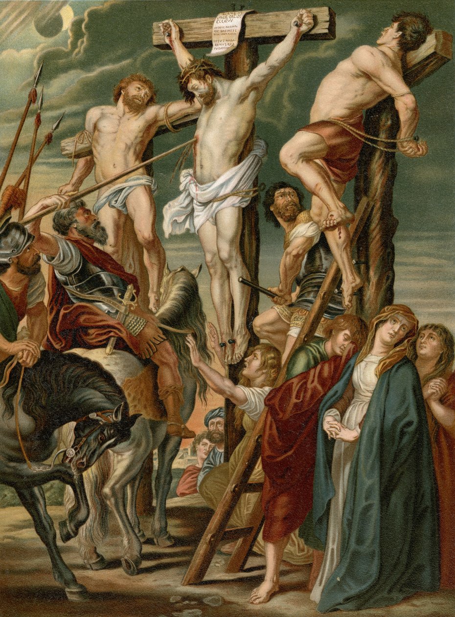 Lance Thrust av after Peter Paul Rubens